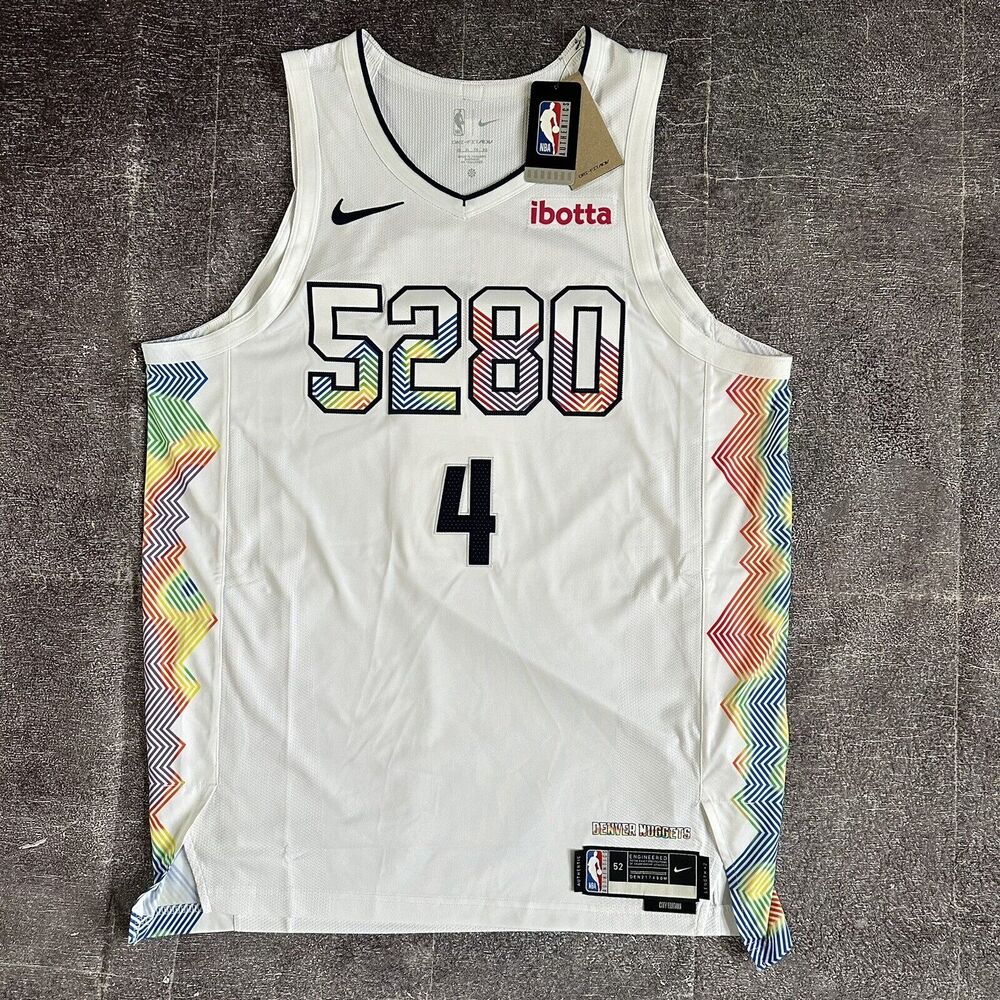 NWT Men's Nike Denver Nuggets Russell Westbrook City Edition Authentic Jersey XL